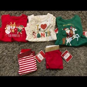 0-3 month Holiday Time Christmas lot.